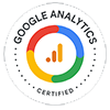 Badge Certificazione Google Analytics
